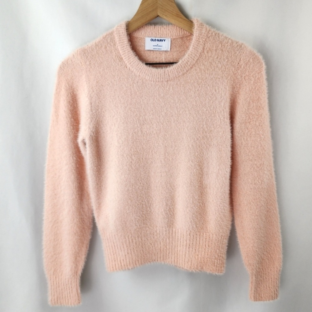 Old Navy Women's Soft Blush Crew Neck Sweater